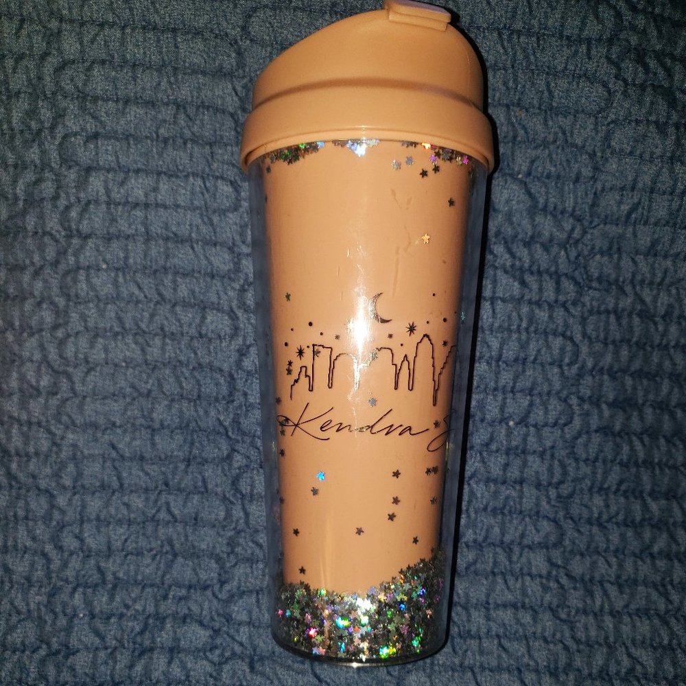 Kendra Scott Insulated Mug Pink/Gold